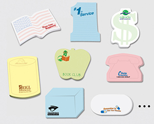 Promotional Cloud Shaped Post It Notes